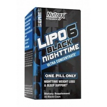 Nutrex Lipo-6 Black Ultra Concentrate Nighttime 30 
