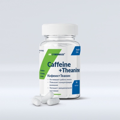  Cybermass Caffein+Theanine 90 